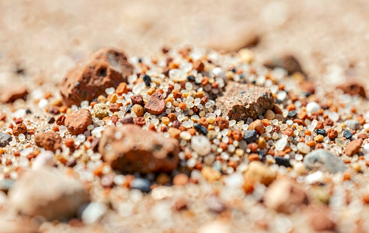 Természetes szemcsék